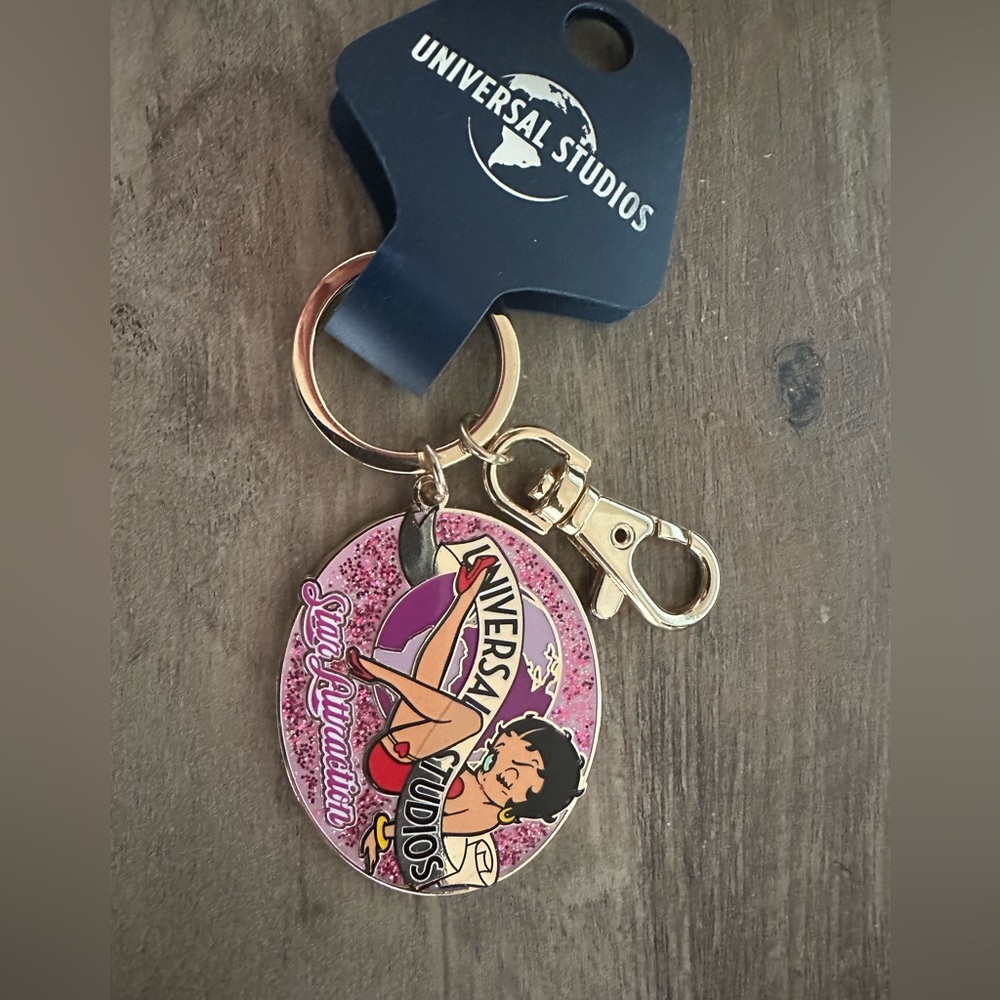 Betty boop key chain